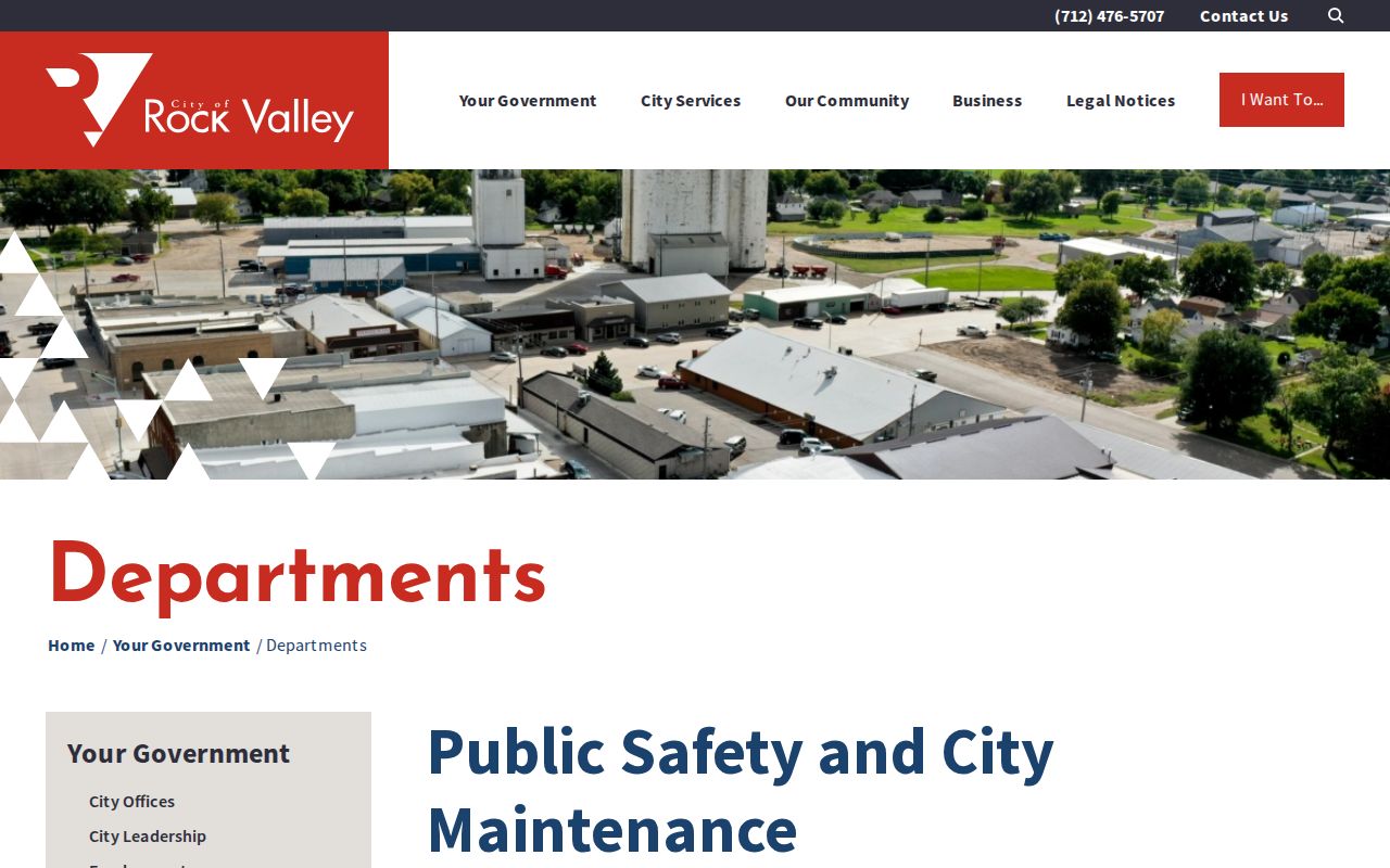 Rock Valley warrant records police contact source
